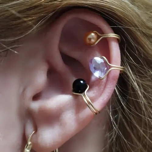 Earcuff o Arete Solitario. p88N — imagen 1