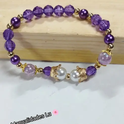 Pulso de perlas y bolas variadas — imagen 3