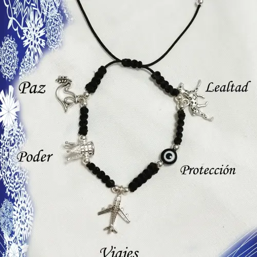 Pulsera macramé tejida propósitos de año nuevo.'s photo #1