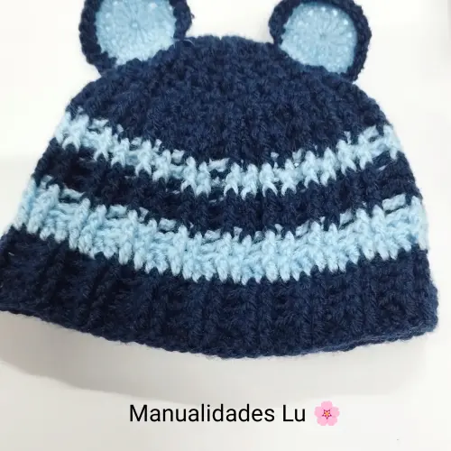 Gorros para bebé  tejidos a crochet's photo #1