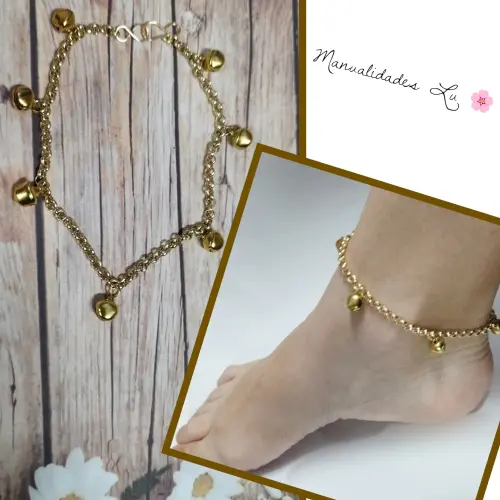 Tobillera con cascabeles.#73A — imagen 2