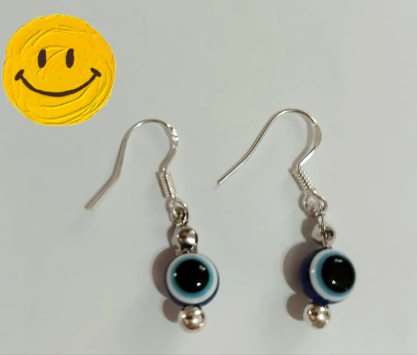 Aretes con ojo turco's foto | Manualidades Lu 🌸 |  BizneCubano