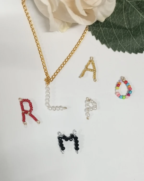 Dijes de letras con alambre's foto | Manualidades Lu 🌸 |  BizneCubano