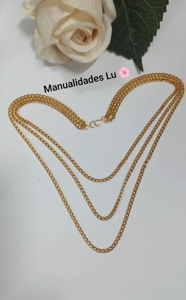 Cadena triple's foto | Manualidades Lu 🌸 |  BizneCubano