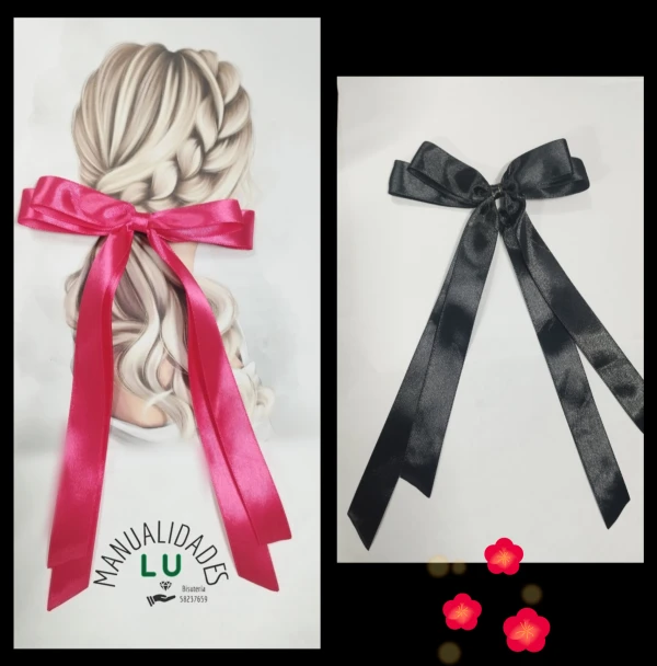 Lazo coquette con cinta 2.5cm. #50A's foto | Manualidades Lu 🌸 |  BizneCubano