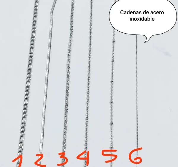 Cadena de acero inoxidable's foto | Manualidades Lu 🌸 |  BizneCubano
