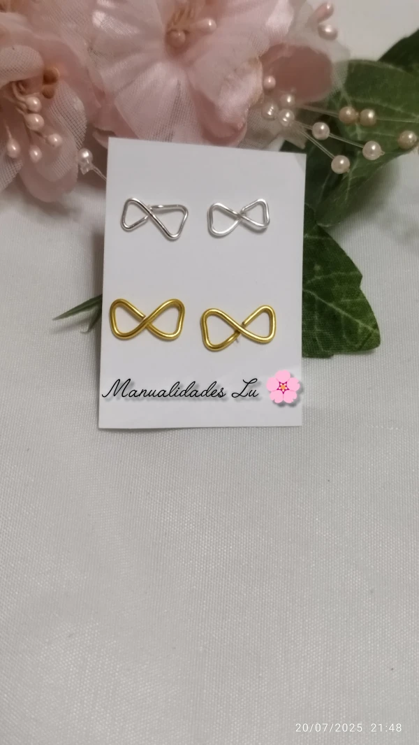 Aretes en forma de lazo. #71N's foto | Manualidades Lu 🌸 |  BizneCubano
