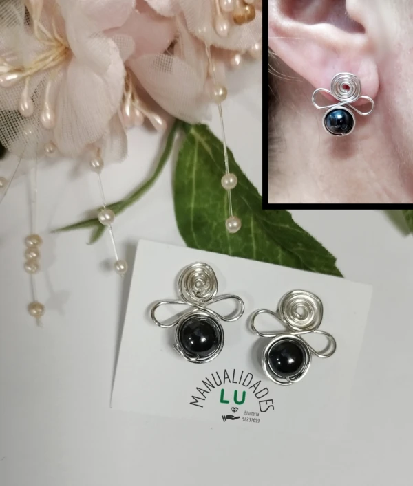 Par de aretes de angelitos. (#103A)'s foto | Manualidades Lu 🌸 |  BizneCubano