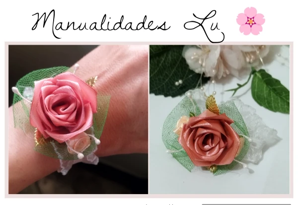 Pulso para novias y quinceañeras. (#95A)'s foto | Manualidades Lu 🌸 |  BizneCubano