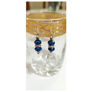 Aretes con cristales swarovski. p3N miniatura 1