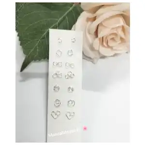 Aretes postes de alambre de cobre miniatura 2