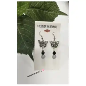 Aretes mariposa miniatura 7