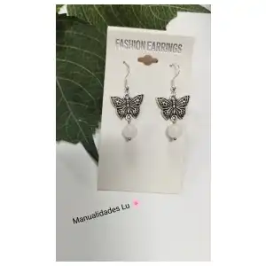 Aretes mariposa miniatura 6