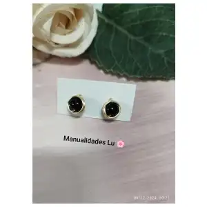 Aretes con perla envuelta. p83N miniatura 1