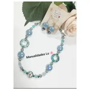 Juego de collar y aretes miniatura 4