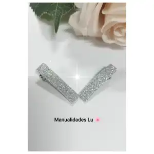 Par de hebillas forradas. miniatura 1