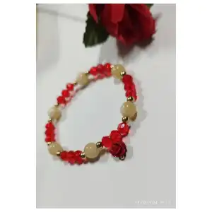 Pulso de perlas y bolas variadas miniatura 5