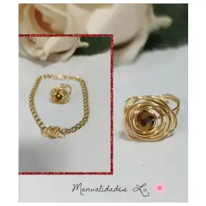 Manilla con rosita. miniatura 5