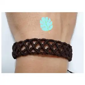 Pulsera macramé tejida #32 catalina. p33N miniatura 1