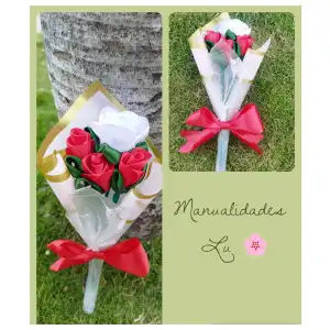 Ramo de rosas eternas miniatura 6