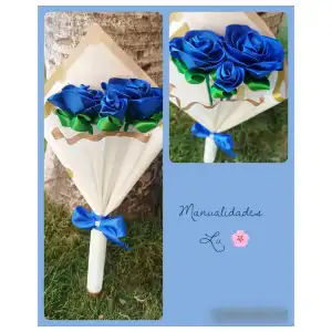 Ramo de rosas eternas miniatura 3