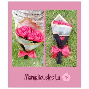 Ramo de rosas eternas miniatura 1