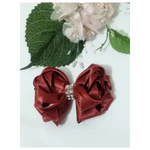 Lazo doble rosa (#93A) miniatura 3